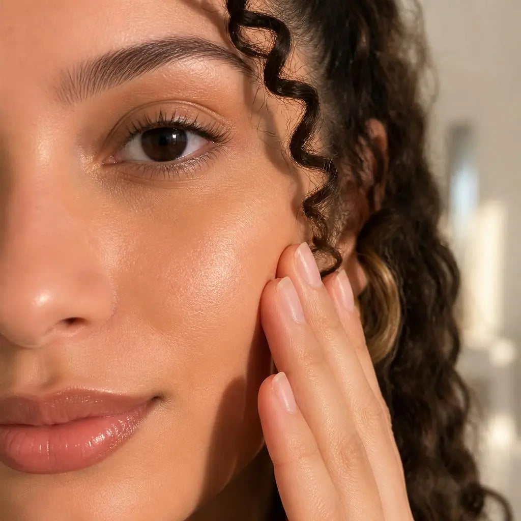 Hydrated,
Crease-Free Skin